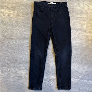 Levi's Black Pull-On Jeggings girls